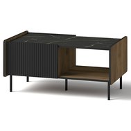 Konferenční stolek Prestigo - ořech warmia/san sebastian/černá