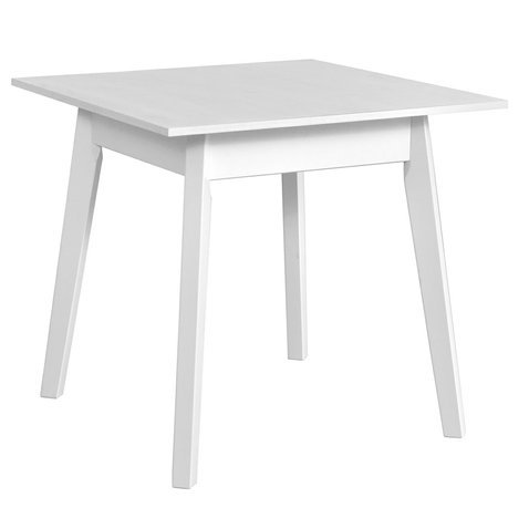 Jednoduchý jídelní stůl Oslo 1 - bílý - 01