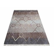 Designový koberec Hypnotic 06 hnědá - 120 x 180 cm