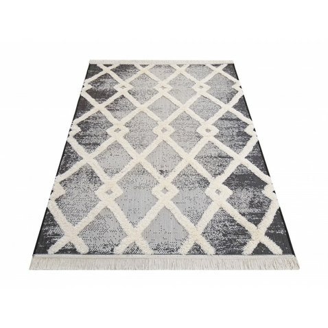 Kusový koberec Deli 02 šedá - vnitřní / venkovní - 120 x 170 cm - 01