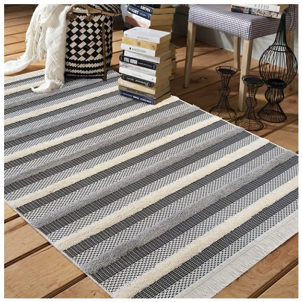 Kusový koberec Deli 03 šedá - 160 x 230 cm - 02