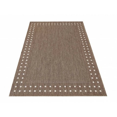 Stylový venkovní koberec Zara 11 hnědá - 200 x 290 cm - 01