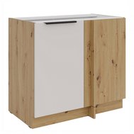 Spodní rohová skříňka Solea 105 NF 1F BB - kašmír/dub artisan 01
