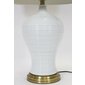 Bílá stolní lampa 108031 - 02
