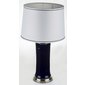 Keramická stolní lampa 131246 - modrá / bílá 02