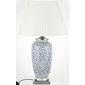 Klasická stolní lampa 137539 - bílá / modrá 02