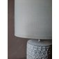 Stolní lampa s keramickou základnou Melor 03