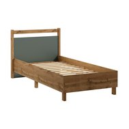 Postel Indigo 90 x 200 cm - dub wotan / zelená 01