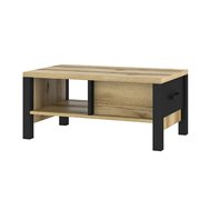 Konferenční stolek Olin - přírodní dub / černá