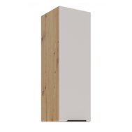 Vysoká kuchyňská skříňka Solea 30 G-90 1F - kašmír/dub artisan 01