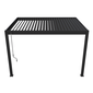 Bioklimatická pergola Intro plus 4 x 3 m - do stěny - 08