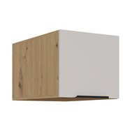 Hluboká úzká výklopná skříňka Solea 40 NAGU-36 1F - kašmír/dub artisan 01