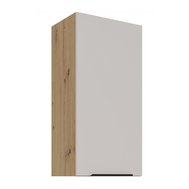Vysoká horní skříňka Solea 45 G-90 1F - kašmír/dub artisan 01