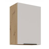 Horní kuchyňská skříňka Solea 50 G-72 1F - kašmír/dub artisan 01