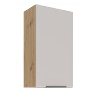 Vysoká horní kuchyňská skříňka Solea 50 G-90 1F - kašmír/dub artisan 01