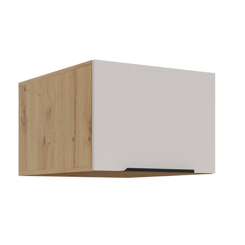 Hluboká horní výklopná skříňka Solea 50 NAGU-36 1F - kašmír/dub artisan 01