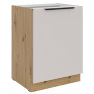 Spodní skříňka Solea 60 D 1F BB - kašmír/dub artisan 01
