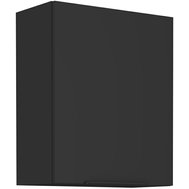 Horní široká skříňka Siena - černý mat