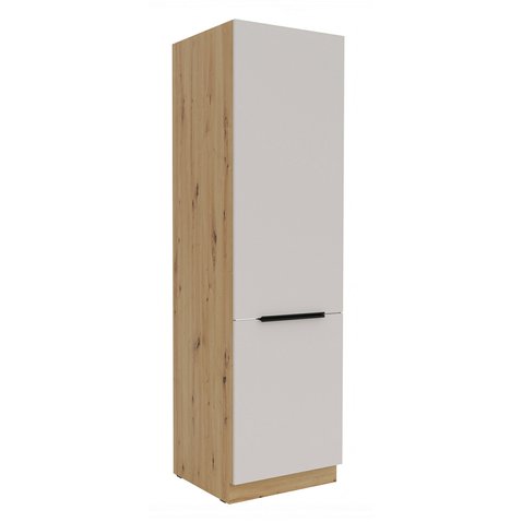Skříň na lednici Solea 60 LO-210 2F - kašmír/dub artisan 01