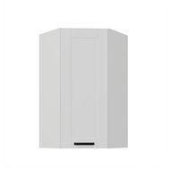 Rohová skříňka Luna GN-108 1F - bílá