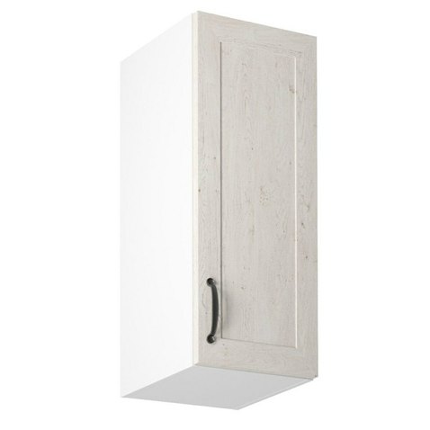 VÝPRODEJ - Horní kuchyňská skříňka Royal G30/P - norská borovice / bílá - pravá 01