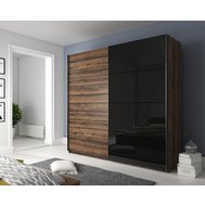 Prostorná šatní skříň Galaxy s posuvnými dveřmi