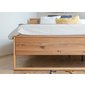 Masivní manželská postel Adria 160 x 200 cm - olejovaný dub 05