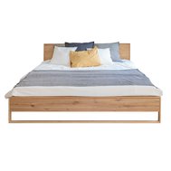 Masivní dvoulůžková postel Adria 140 x 200 cm - olejovaný dub