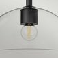 Designové svítidlo Jude – skleněné stínidlo & černý kov 02