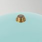 Poppy – moderní LED stolní lampa, střední, světle modrá