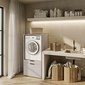 Skříňka na pračku Andiamo v odstínu kašmír s výsuvnou policí a úložným prostorem 03