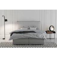 Čalouněná dvoulůžková postel Carre - 140 x 200 cm