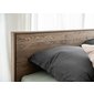 Manželská postel Adria z masivu 140 x 200 cm - kouřový dub 05
