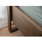 Manželská postel Adria z masivu 140 x 200 cm - kouřový dub 07