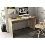 Psací stůl Agapi dub grand – lamino, minimalistický, bez šuplíků 01