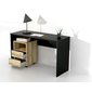 Šuplíkový kontejner Agapi – dekor dub Grand, 2 zásuvky, minimalistický design 04