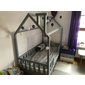 Domečková postel Alfie 3 - 80 x 160 - šedá 05