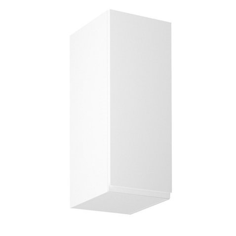 Horní skříňka do kuchyně Aspen G30-L - bílá / bílý lesk - levé provedení 01