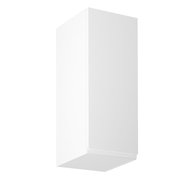 Kuchyňská skříňka Aspen G30-P - bílá / bílý lesk - pravé provedení