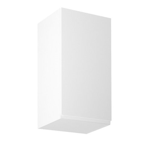 Horní kuchyňská skříňka Aspen G40-L - bílá / bílý lesk - levé provedení 01