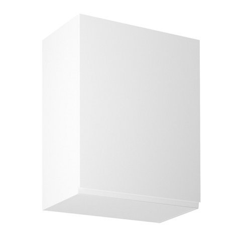 Horní skříňka Aspen G60-P - bílá / bílý lesk - pravé provedení 01