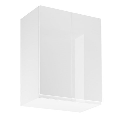 Horní skříňka do kuchyně Aspen G60 - bílá / bílý lesk 01