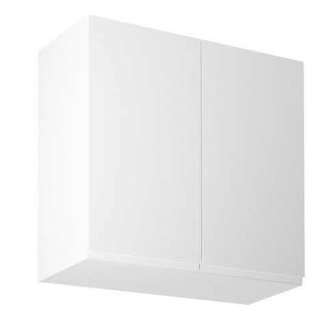 Horní kuchyňská skříňka Aspen G80 - bílá / bílý lesk 01