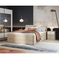 Manželská postel BETA 1 s úložným prostorem 160 × 200 cm