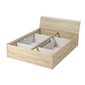 Manželská postel s úložným prostorem BETA 1 160 × 200 cm