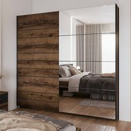 BETA – designová šatní skříň s posuvnými dveřmi 221 cm