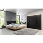 Stylová dvoulůžková postel Black Loft 160 x 200 cm 03