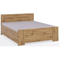 Dvoulůžková postel Bono 160x200 cm - dub artisan