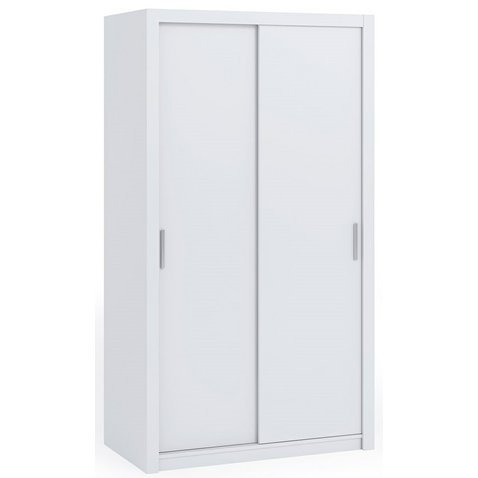Šatní skříň bez zrcadla Bono 120 cm - bílá - 01