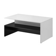 Konferenční stolek Baros - bílá / černá